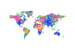 Artistic World Map VI